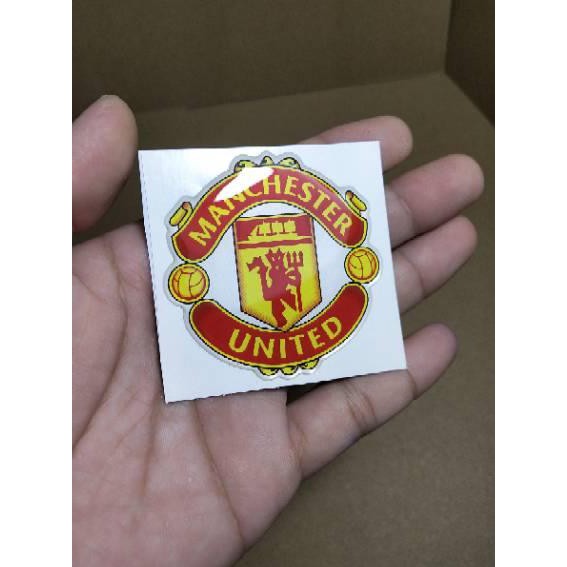 

Ready 70H Logo Manchester United sticker timbul resin motif terkini ❈❈.