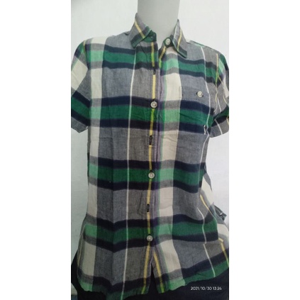 kemeja wanita  kotak | baju wanita hem