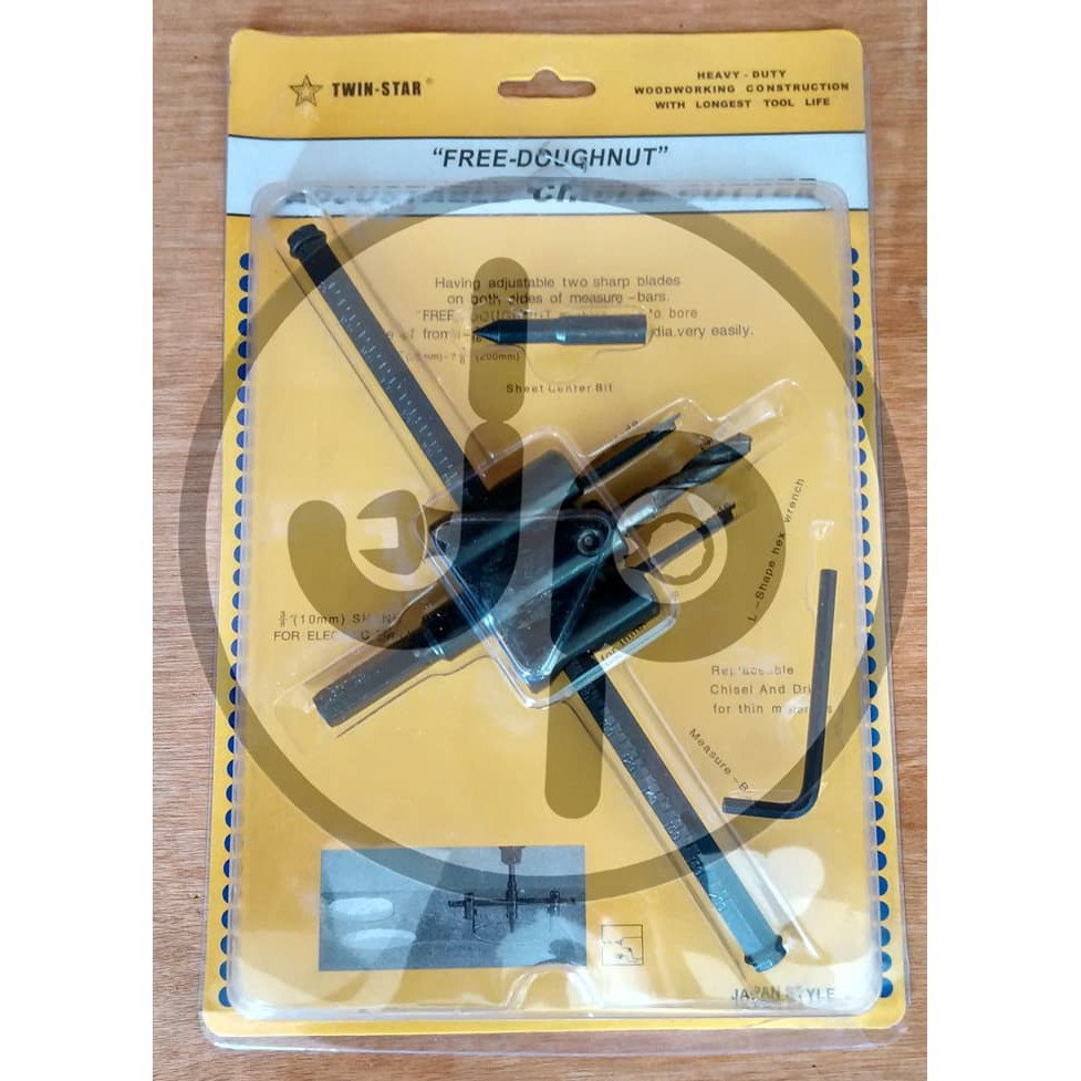 

Adjustable Hole Cutter | Adjustable Circle Hole Saw Cutter 30 - 200mm Diskon
