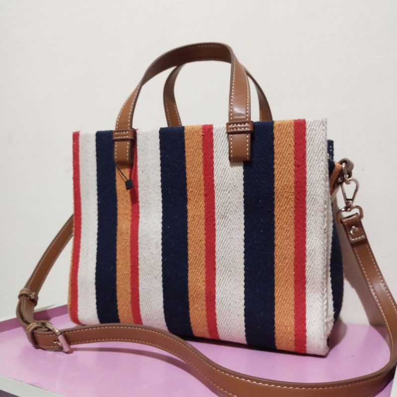 Zara Totebag Canvas with sling