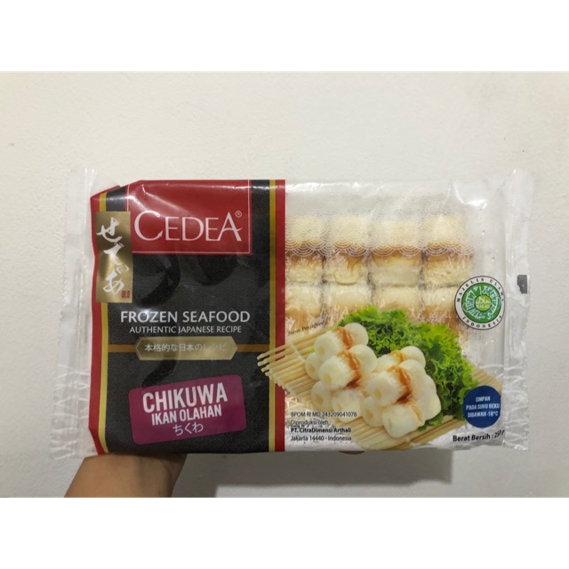 

Chikuwa Ikan Olahan Cedea 250gr