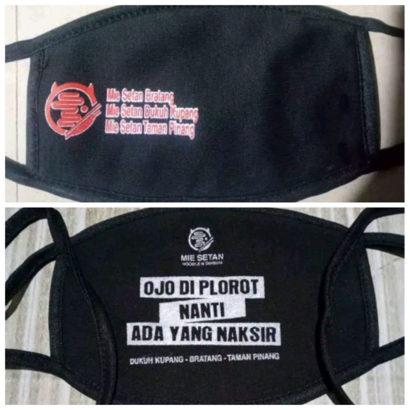 masker kain 2 Ply