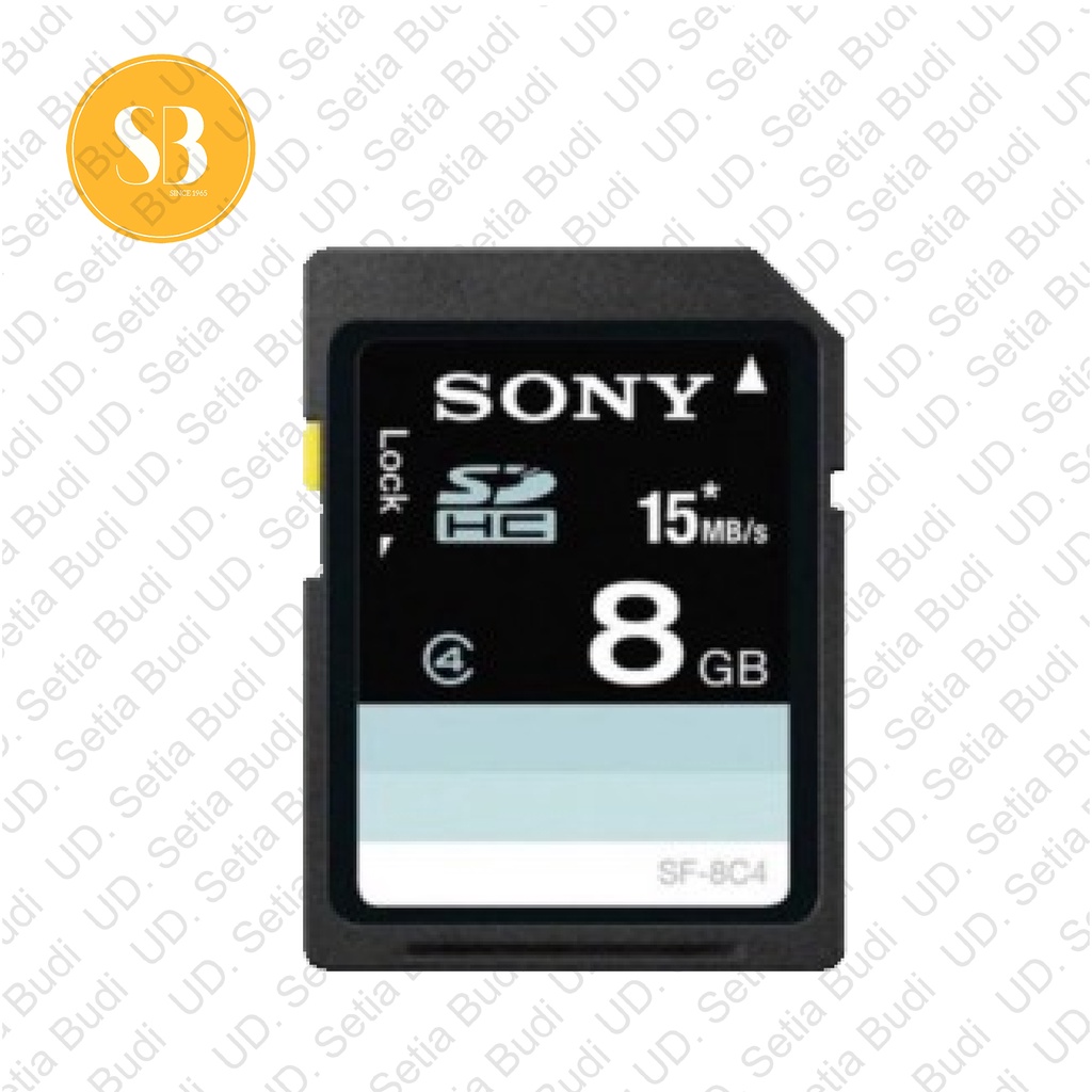 Memory SD Card Sony 8GB Class 4 Asli