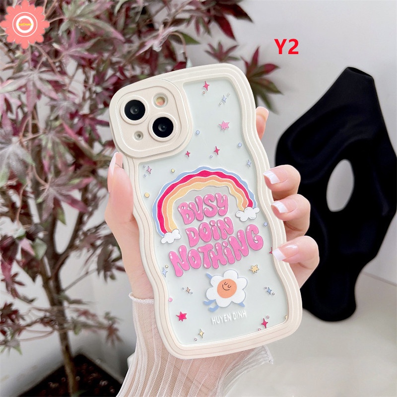 Case Pelangi Warna-Warni Samsung A14 A04 A04S A32 A50s A03 A13 A03s A04E A51 A52 A22 A12 A20 A30 A20S A53 A33 A23 A31 A50 A30 A52s A11 A21s A02s M22 M32 Kata Inggris Soft TPU Case