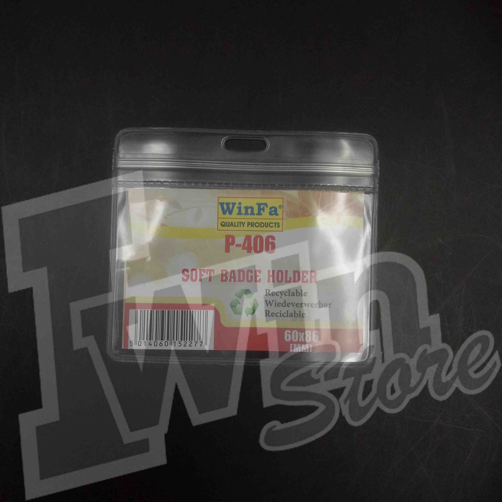 

Plastic Badge For ID CARD High Quality With Water Proof Ziplock H - Isi 10 PCS