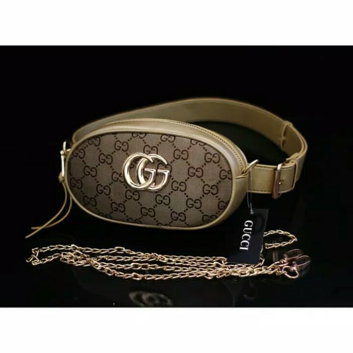 TAS WANITA CEWEK GUCCI WAIST BAG /PINGGANG/PUNGGUNG/SELEMPANG NAGITA
