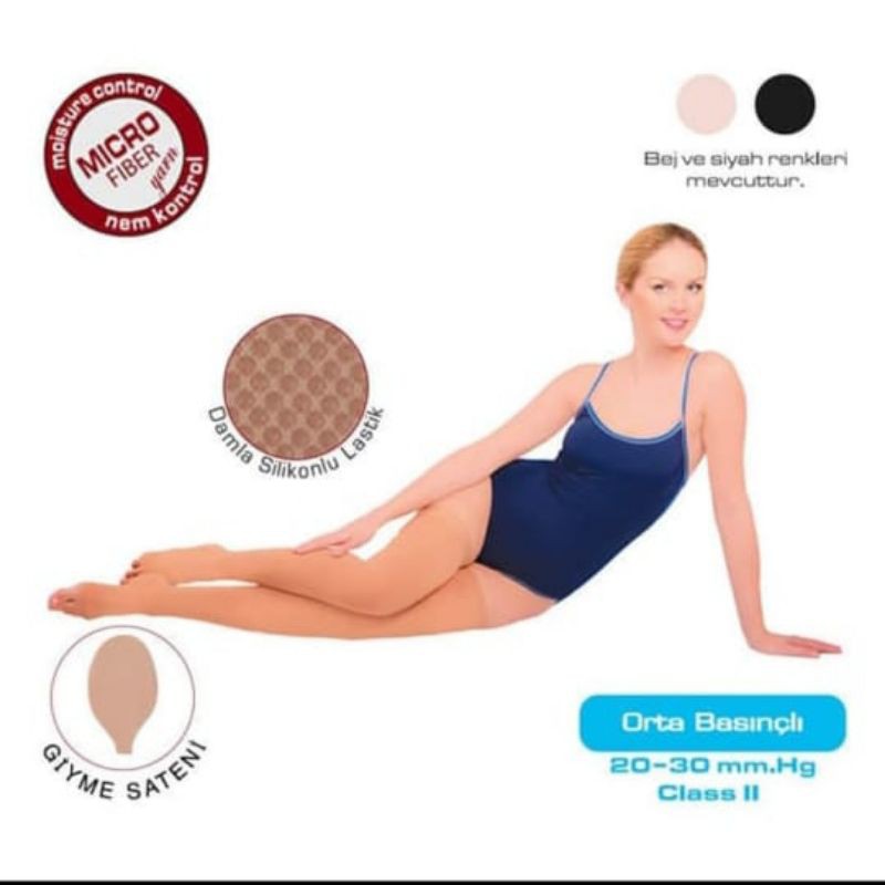 STOCKING VARISES VARITEX 911 MEDIUM COMPRESSION STOCKING VARISES