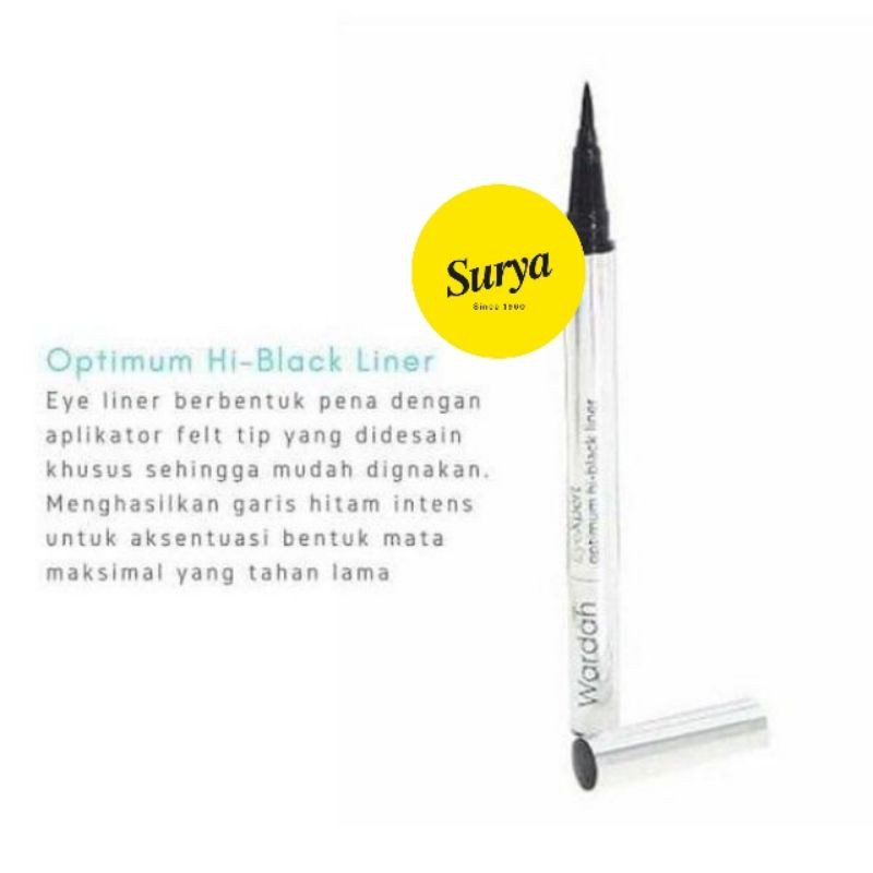 Wardah EyeXpert optimum hi-black liner