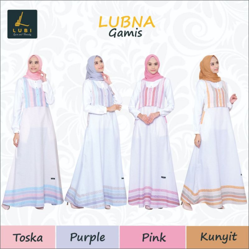 Gamis Lubna  By Lubi