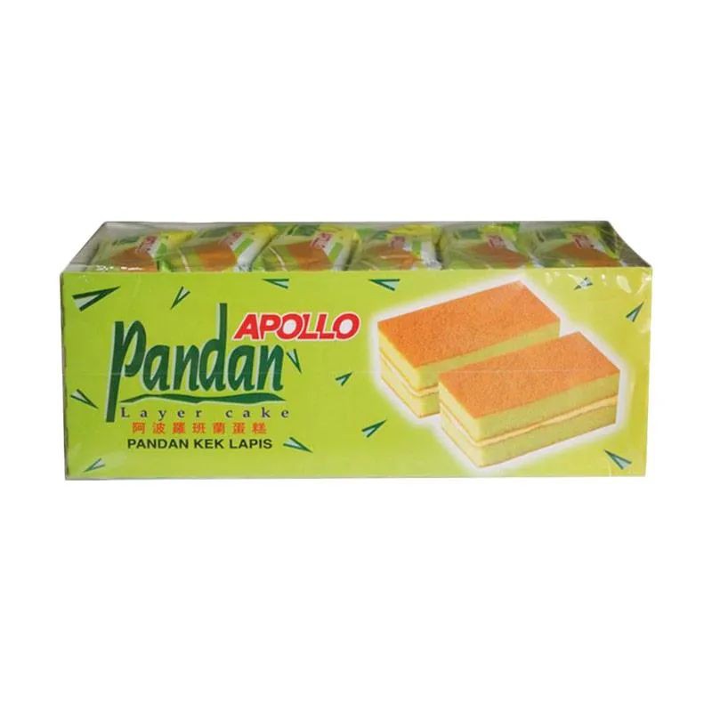 

Bolu Apollo - Bolu Lapis Pandan isi 24pcs