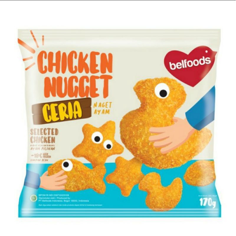 

BELFOOD CHICKEN NAGET CERIA 170 GR