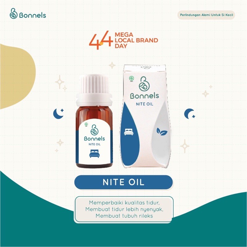 BONNELS NITE OIL Deep Sleep Essential - Solusi Relaksasi Tidur Nyenyak Aroma Terapi 100% Alami ASLI