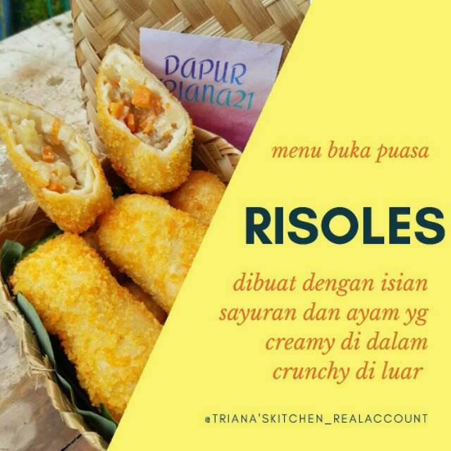 

Risoles rougoth creamy frozen