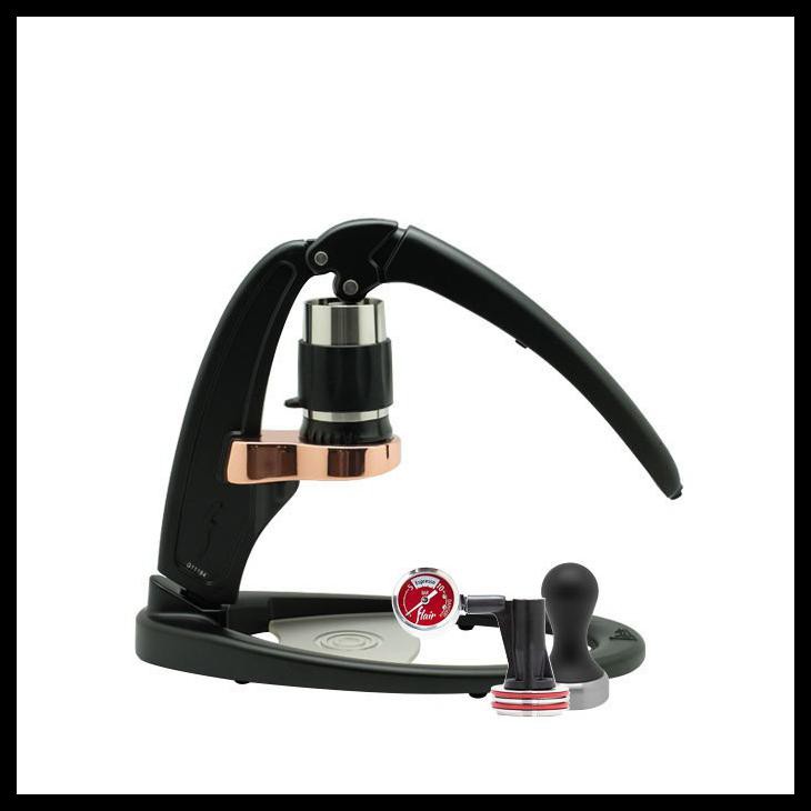 Flair - Espresso Maker (Signature Black) With Pressure Kit And Tamper By Adriana Shop