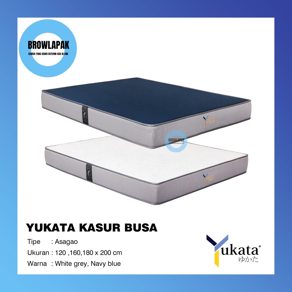 YUKATA ASAGAO Kasur Busa - Tinggi 20cm