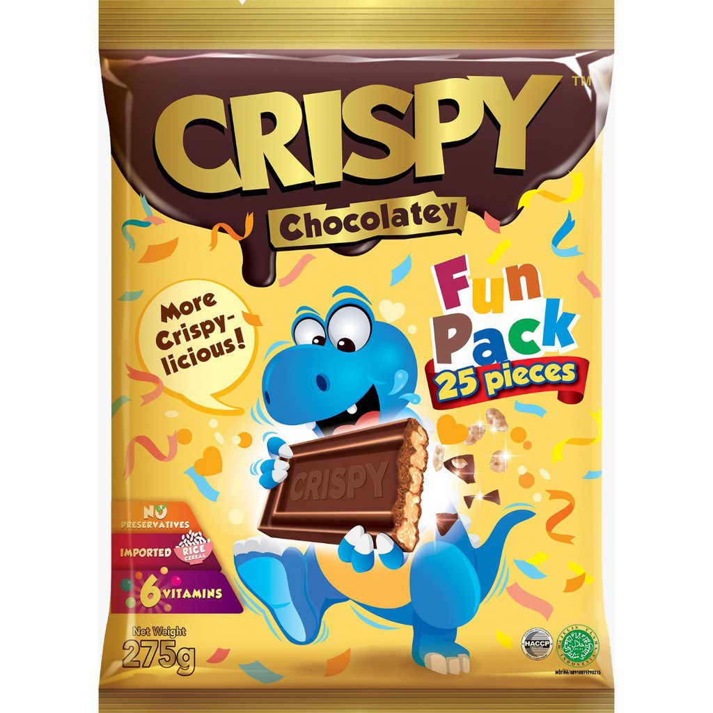 

Coklat Crispy Funpack 275gr