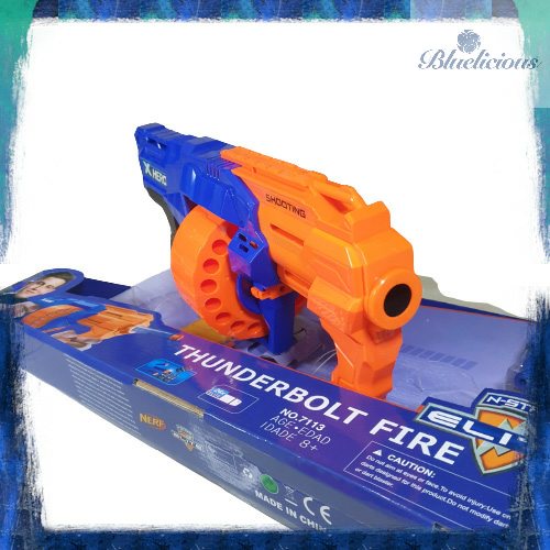 Nerf Thunderbolt Fire - X-hero - Gatling gun