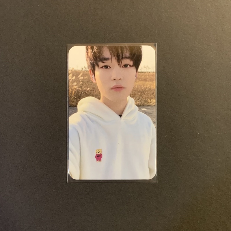 PC Chenle FCMM Christmas Edition  | Photocard Limited NCT Dream Hoodie Putih Ilalang