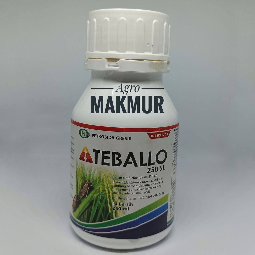 Teballo Insektisida Wereng Padi Bahan Aktif Nitenpiram 250g/l