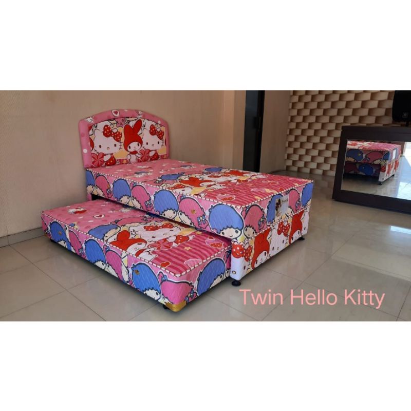 Boxy Sorong Springbed Sorong tingkat Tingkat 2in1 OLYMPIC