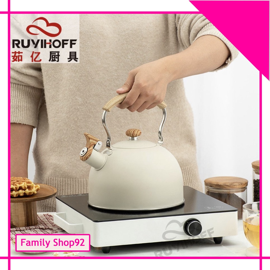 Teko Ruyihoff Kettle Hometown Chacha Ala Dr Yoon Pemanas Air Kopi Teh Teko ​Travelling Stainless Ste