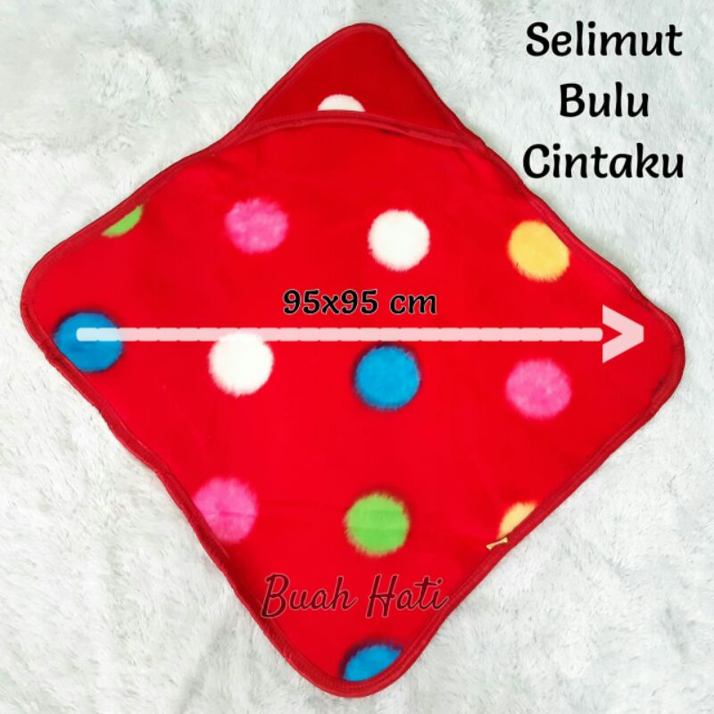 SELIMUT BAYI BERTOPI BULU CINTAKU