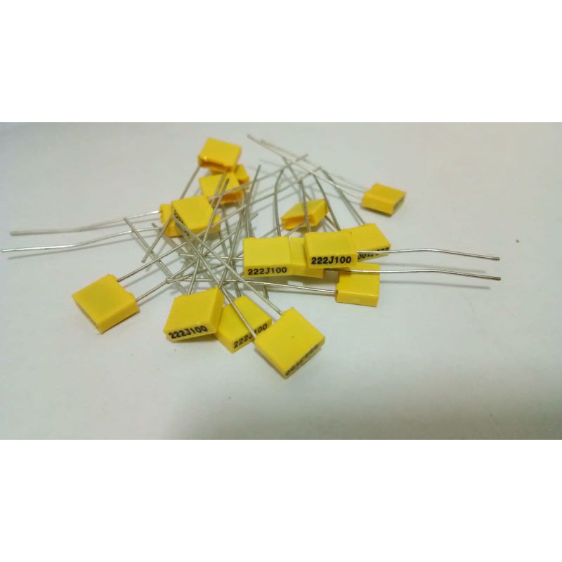 Kapasitor 10pcs MKM 100V 222J 2N2 222J100