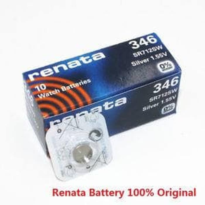 BATTERY BATRAI JAM TANGAN RENATA  SR712SW ORIGINAL