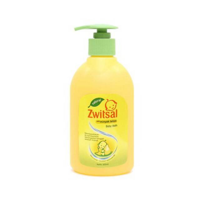 ❤️ GROSIR ❤️ Zwitsal baby bath minyak telon 300ml