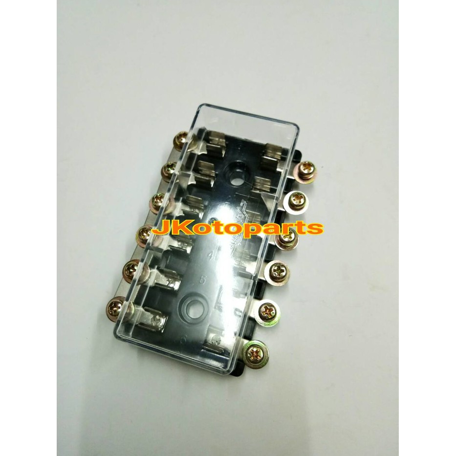 Rumah Sekring Fuse Box Universal 6 Sekring