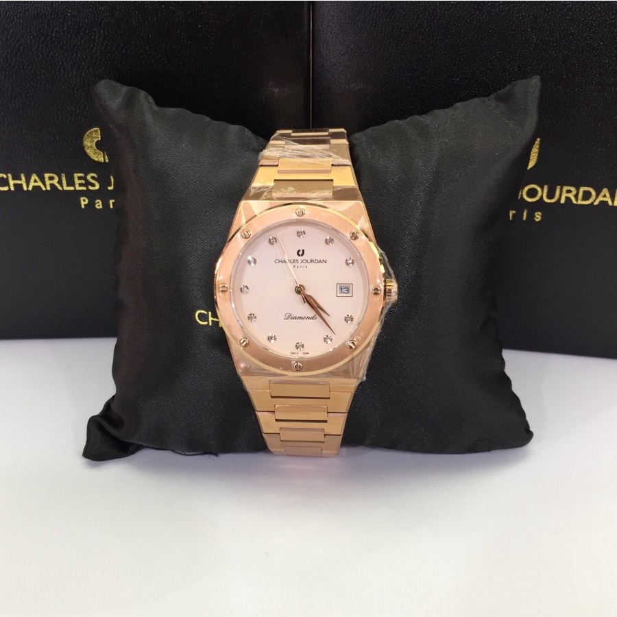 JAM TANGAN WANITA CHARLES JOURDAN CJ1096-2577D ORIGINAL