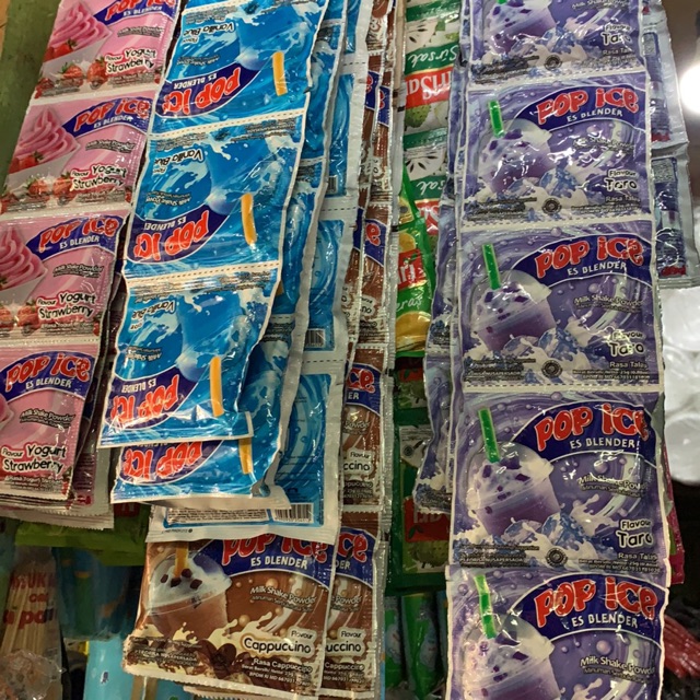 Pop ice 10 sachet | Shopee Indonesia