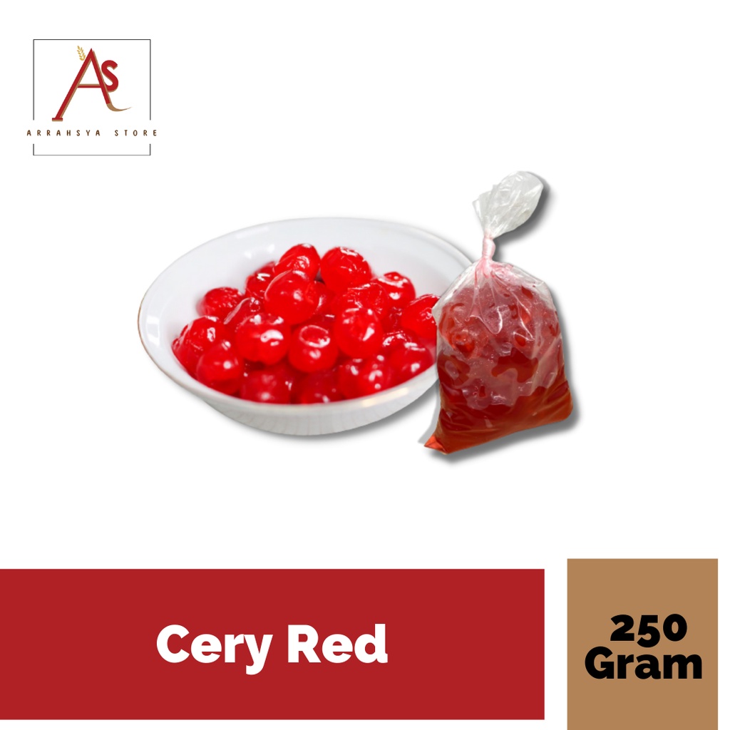 

Red Cerry / Buah Cerry Tanpa Tangkai / 250 Gram / 100 Gram
