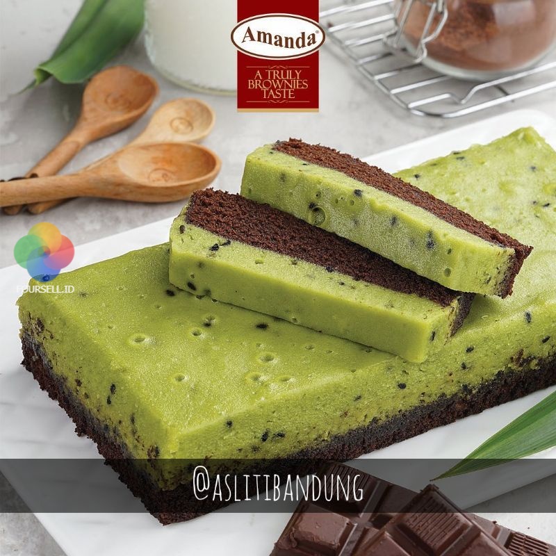 Brownies Amanda SARIKAYA PANDAN Amanda Brownies Kukus Oleh Oleh Bandung