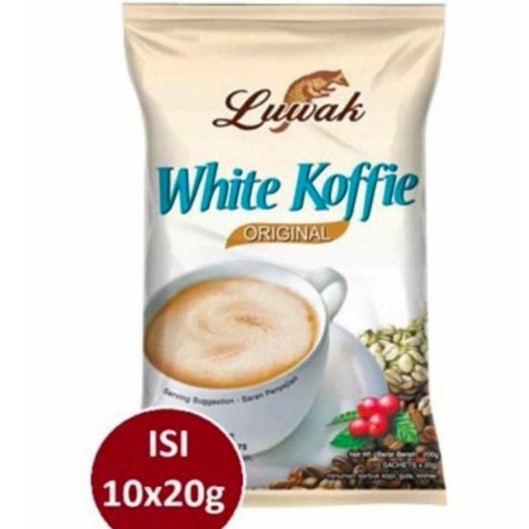 

Luwak White Koffie isi 10sachet @20gr