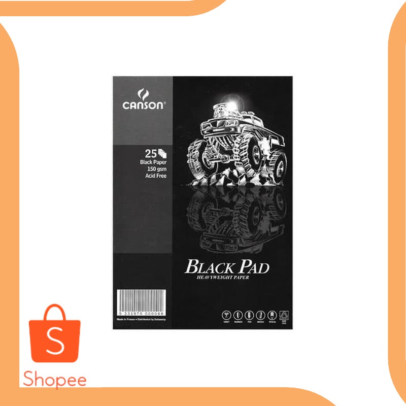 

Promo tools Canson Black Pad A4 20DEZ Murah