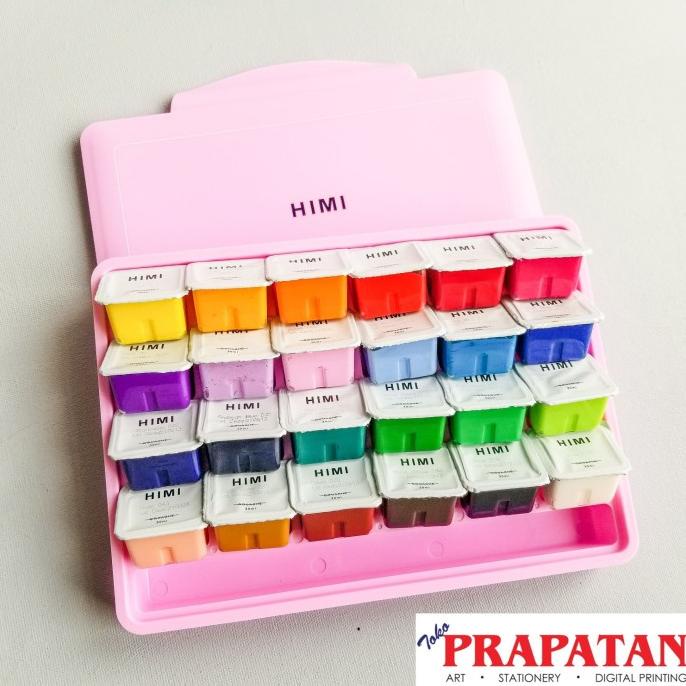 

TERLARIS Miya Himi Gouache 24 Warna 30ml/CAT AKRILIK SET/CAT AKRILIK SET 24 WARNA/CAT AKRILIK PASTEL/CAT AIR/CAT AIR LUKIS SET/CAT AIR GIOTTO/KUAS LUKIS 1 SET/KUAS LUKIS KECIL/KUAS LUKIS LENGKAP/KANVAS LUKIS/KANVAS LUKIS SKETSA/KANVAS LUKIS MINI/KANVAS