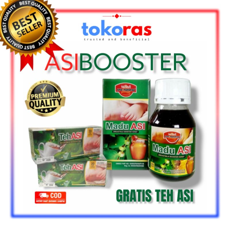 ASI Booster Menyusui/Madu ASI Suplemen Pelancar ASI/Madu ASI Herbal/Teh Daun Katuk
