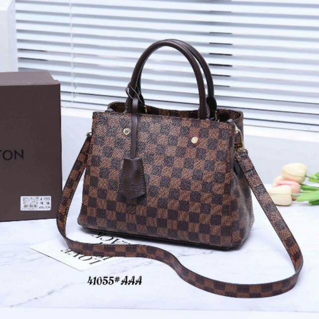 Tas LOUIS Vuitton /VC/ tas LV Montaigne /tas impor /tas murah