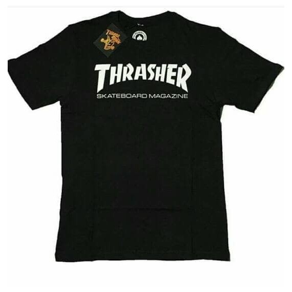 Kaos Tshirt Baju Combed 30S Distro Thrasher SB Skateboard Magazine