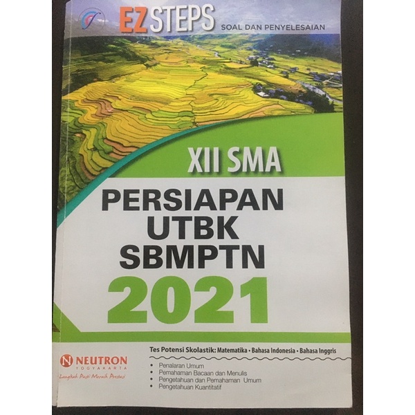 

Persiapan UTBK SBMPTN+Kunci Jawaban Neutron kelas 12 SMA