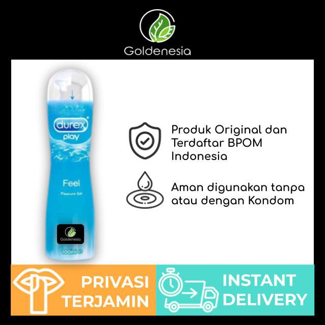 Durex Play Intimate Lube Feel 100 Ml (Lubricant) Pelumas Original