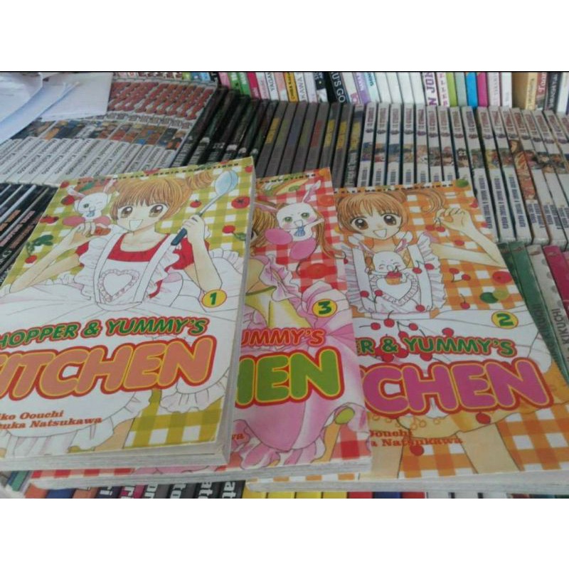 komik second hopper & yummy kitchen 3 buku