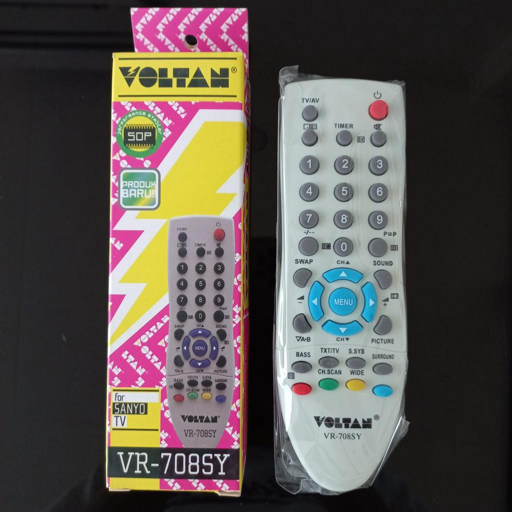 Remote TV Voltan VR-708SY Tabung Sanyo