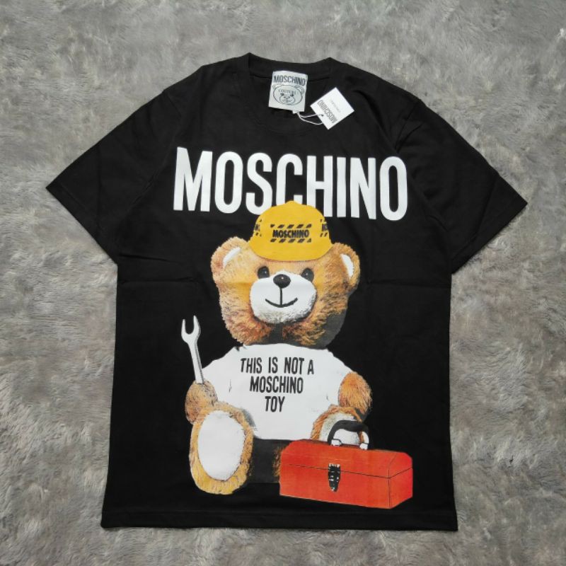 Kaos Tshirt Moschino 24 Mirror FullAcc Premium Quality
