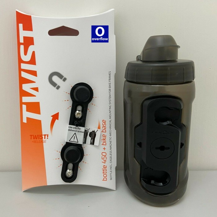 Porte-Bouteille Magnétique Fidlock Pour Vélo - Base Universelle Avec Bouteille 590ml - Fixation Easy