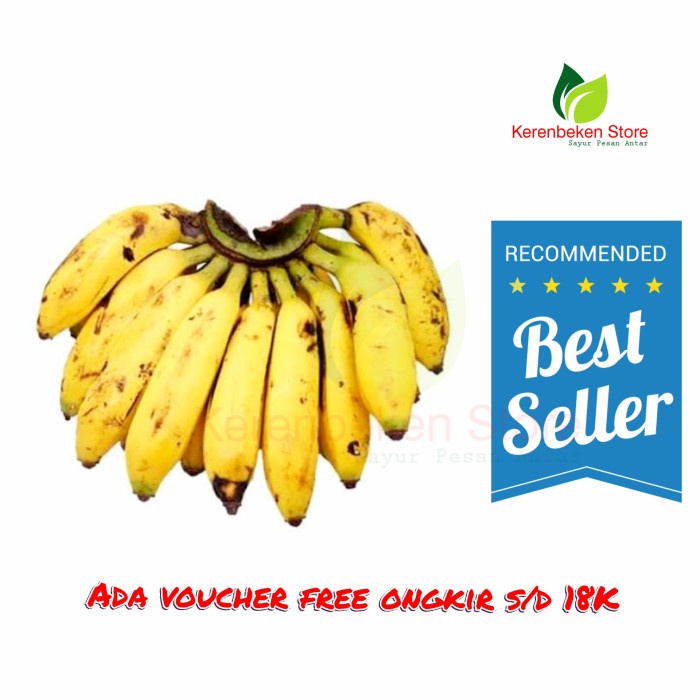 

pisang uli per sisir