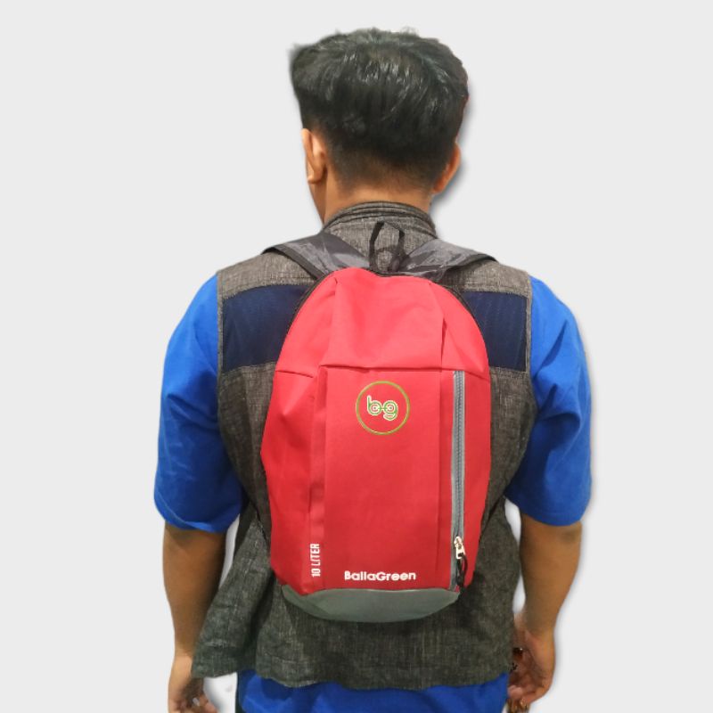 Ransel mini kapasitas 10 liter