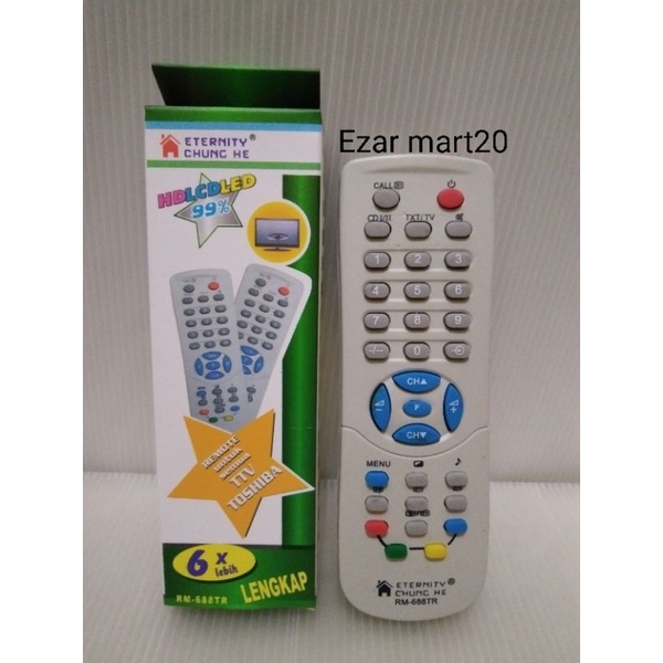 REMOTE TV TABUNG TOSHIBA 688