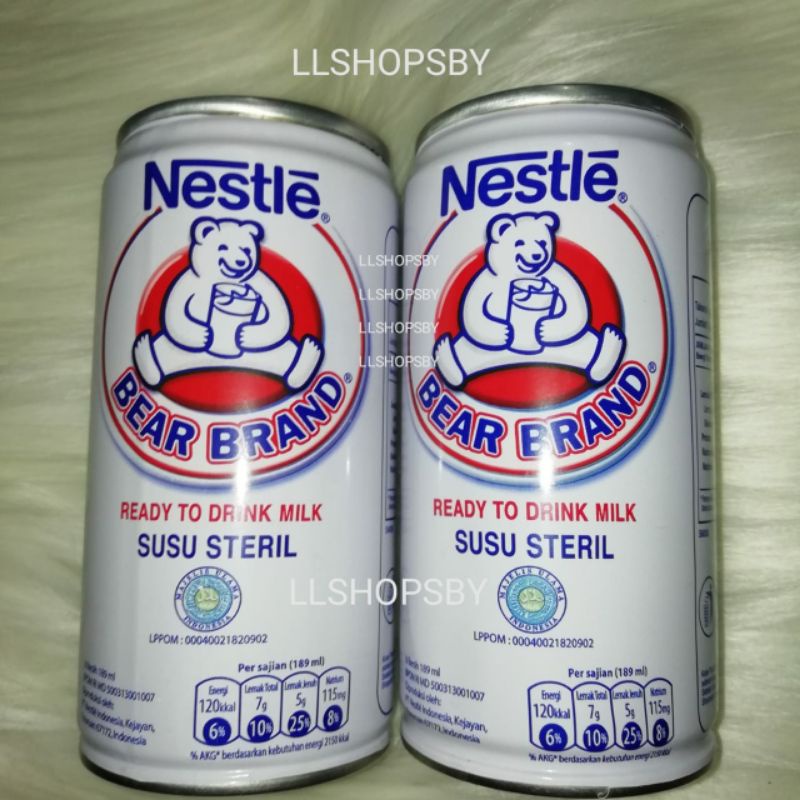

bear brand 189 ml susu beruang bearbrand susu malt tea original